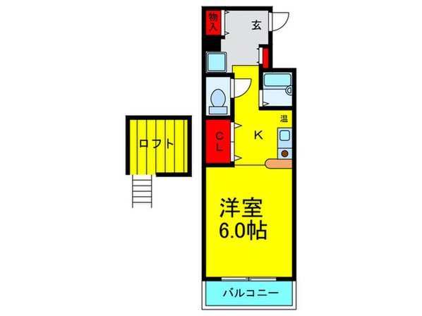 ﾗﾌｨｰﾈ枚方3の物件間取画像